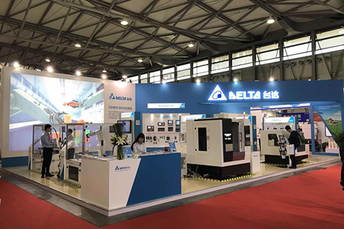 台达携机床行业解决方案和创新产品亮相CCMT数控机床展